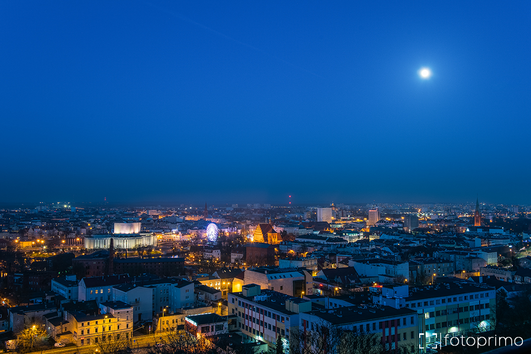 fotografie bydgoszczy nocą